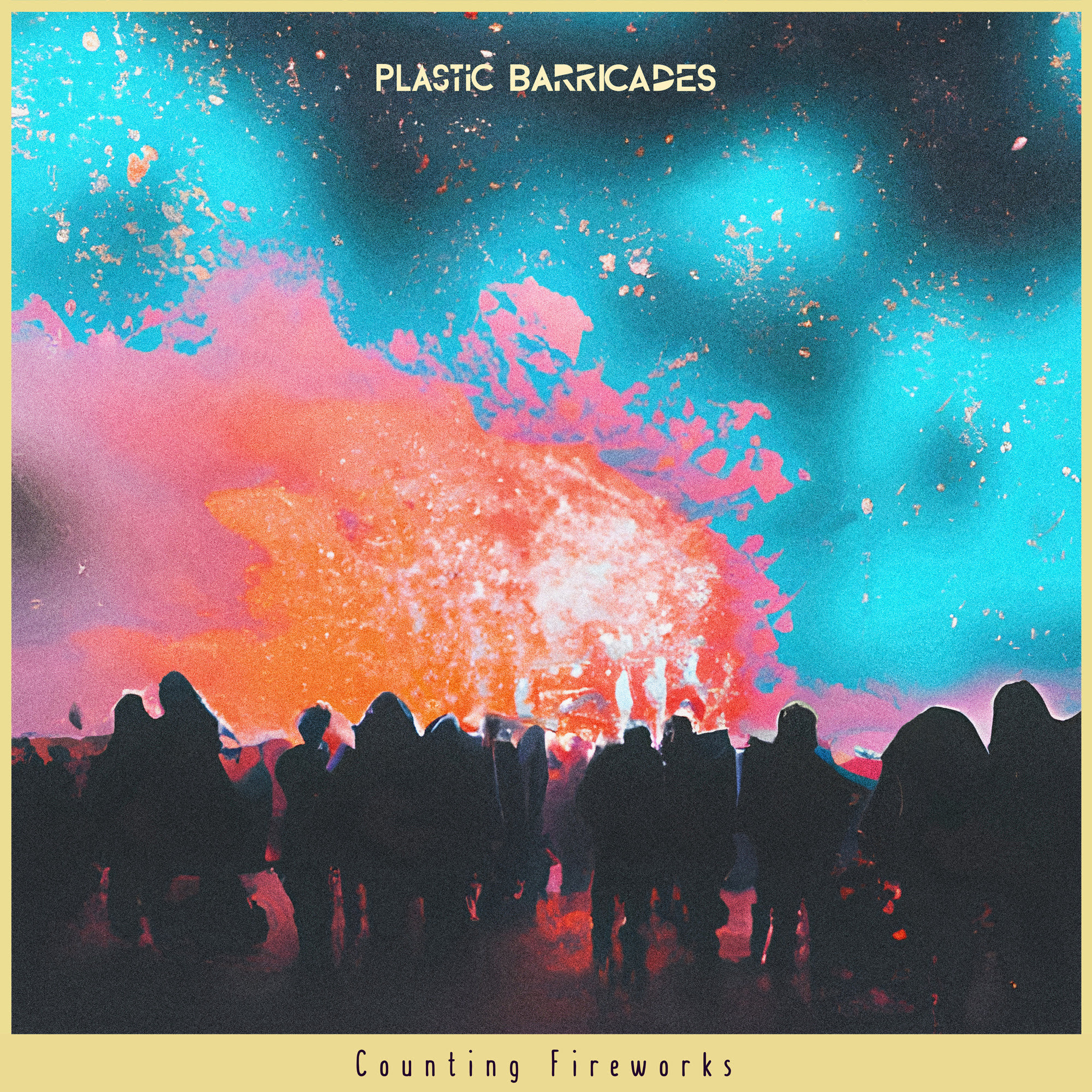 From the Green Room review of Plastic Barricades-Counting Fireworks (Single 2023)