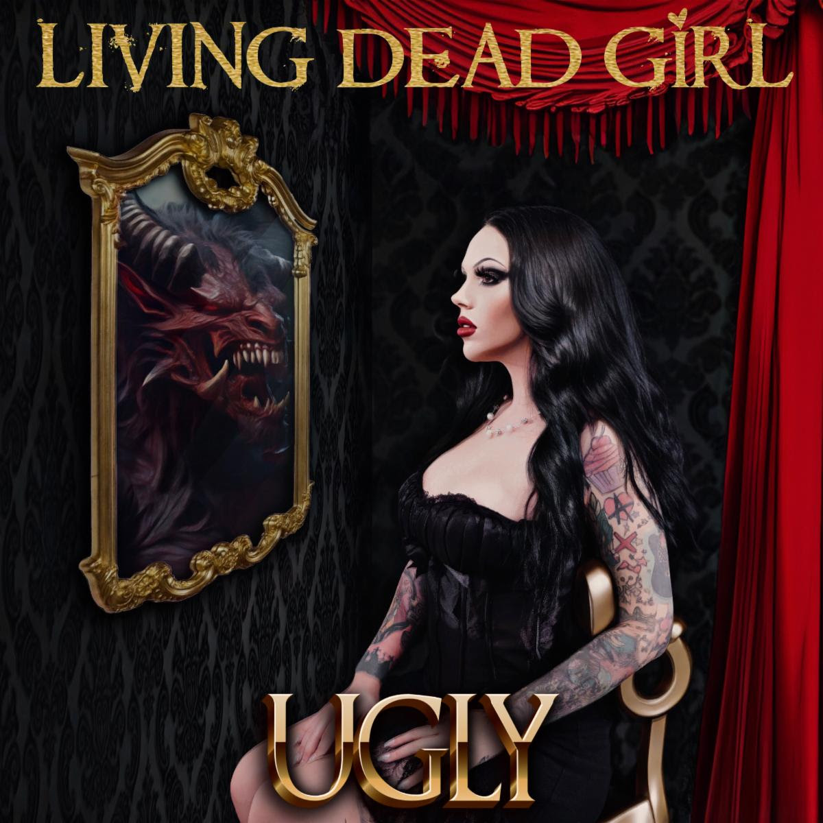 LIVING DEAD GIRL Drops Head-Turnng New Single “Ugly” March 15th.